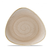 Тарелка мелкая треугольная Churchill Stonecast Nutmeg Cream SNMSTR71 19,2см, без борта фото