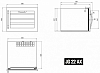 Винный шкаф монотемпературный Ip Industrie JG 22-6 AX фото