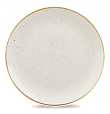 Тарелка мелкая круглая Churchill Stonecast Barley White SWHSEV121 32,4см, без борта